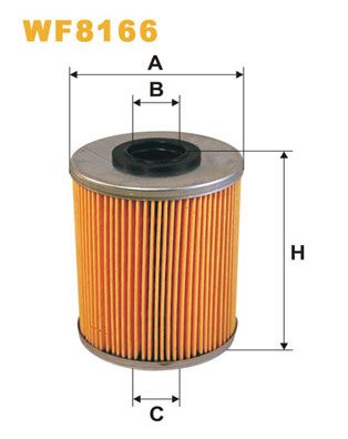 WIX FILTERS Polttoainesuodatin WF8166